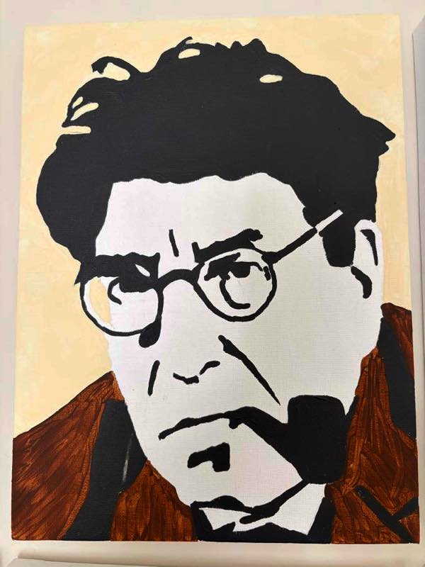 Ernst Bloch, painted by John Stoszkowski