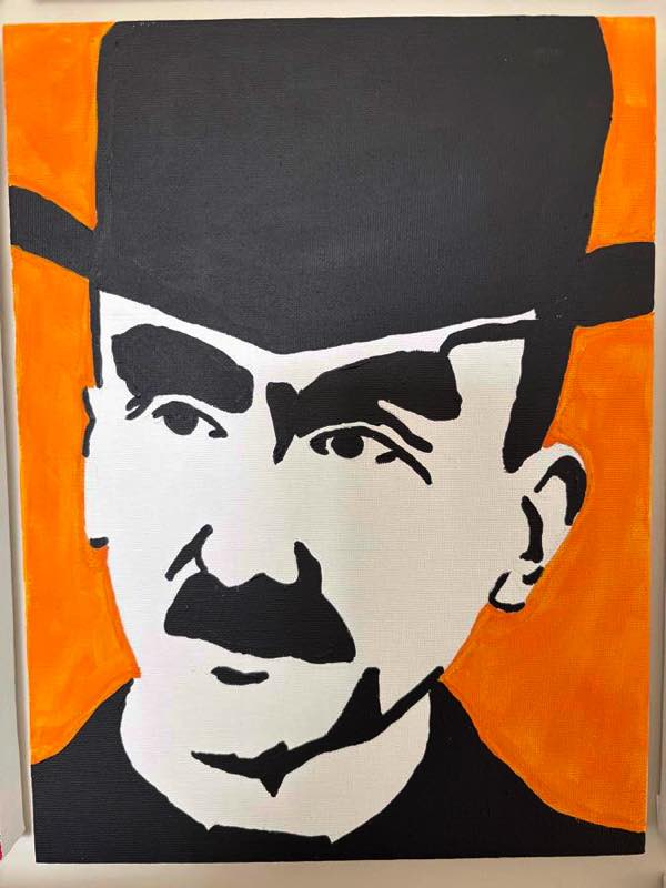 Henri Bergson, painted by John Stoszkowski