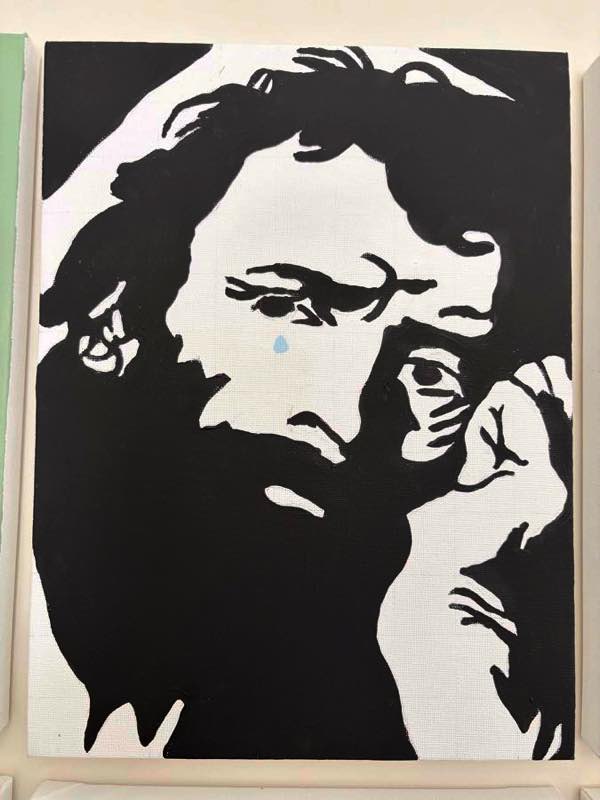Heraclitus, painted by John Stoszkowski