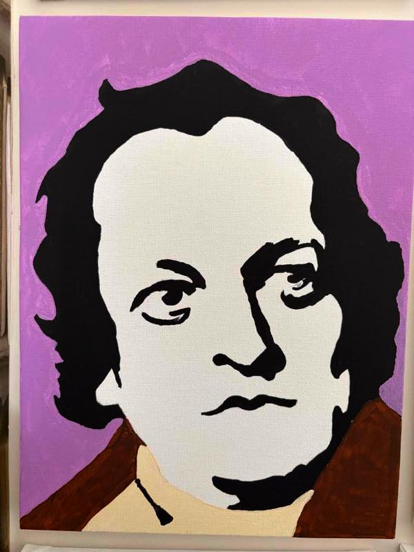 William Blake, painted by John Stoszkowski