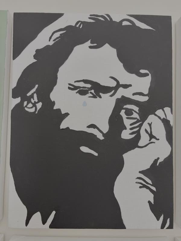 Heraclitus, painted by John Stoszkowski